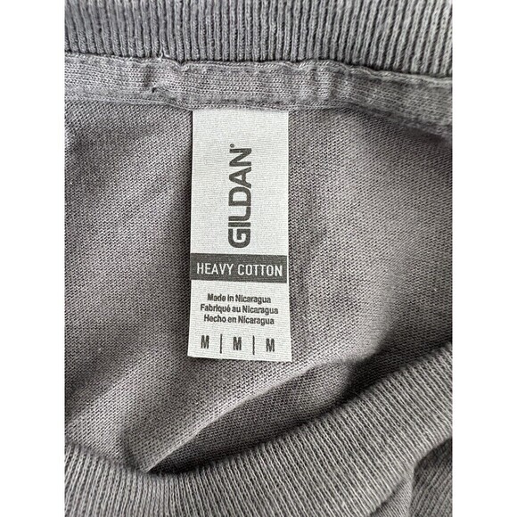 Gildan Engineer Solving Problems Mens Gray T-Shirt Size medium 100% Heavy Cotton - Picture 3 of 7